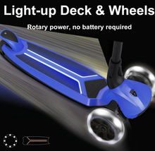 Load image into Gallery viewer, Lamborghini Kids Scooter for Ages 3-7, 3 Wheel Scooter with Light Up Wheels and LED Tray, Adjustable Height
