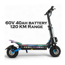 Load image into Gallery viewer, Windhorse H3 Electric Scooter 60V 40Ah 3000W Dual Motor High performance
