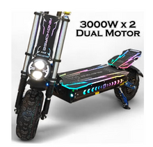 Load image into Gallery viewer, Windhorse H3 Electric Scooter 60V 40Ah 3000W Dual Motor High performance
