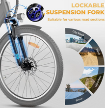 Load image into Gallery viewer, 2025 New Windhorse F2 Urban Commuter E Bike 36V 13Ah 350W
