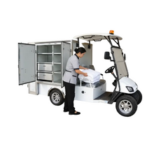 Load image into Gallery viewer, Electric Hotel Trolley Cleaning Housekeeping Car Organizer Cart
