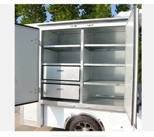 Load image into Gallery viewer, Electric Hotel Trolley Cleaning Housekeeping Car Organizer Cart
