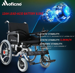 MOFICNO Electric Wheelchair Heavy Duty Foldable Electric Wheelchair With wide seat For Adults And Seniors