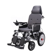Load image into Gallery viewer, MOFICNO Foldable, Lightweight Electric Wheel chair for Elderly and Disabled, Intelligent Adjustment and Full-Lying Capability-DDLY02
