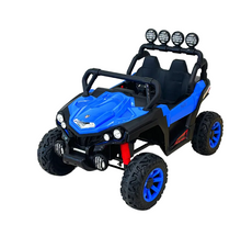 Load image into Gallery viewer, Kids Electric Ride-On UTV, Blue and Black Age 3-8 years
