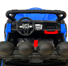 Load image into Gallery viewer, Kids Electric Ride-On UTV, Blue and Black Age 3-8 years
