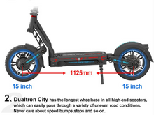 Load image into Gallery viewer, Dualtron City Electric Scooter 60V 25Ah 2000W
