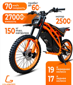 Kugoo Wish 02 Pro 2500W Electric Off-Road Bike