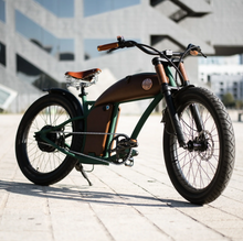 Load image into Gallery viewer, Rayvolt Cruzer M E Bike Vintage Into Modern Luxury Leather Touch - E-Scooter UAE Hub
