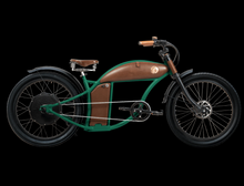 Load image into Gallery viewer, Rayvolt Cruzer M E Bike Vintage Into Modern Luxury Leather Touch - E-Scooter UAE Hub
