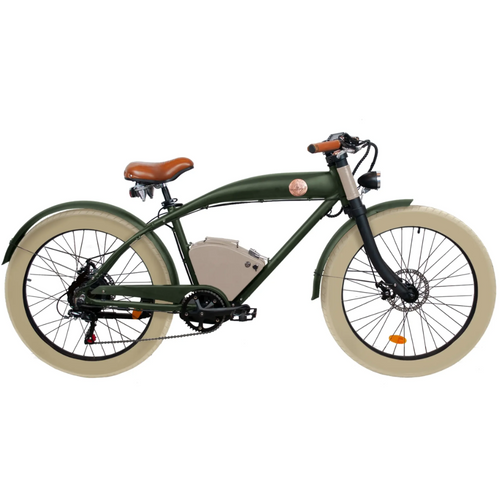 Rayvolt ClubMan Luxury Vintage into MODERN Electric Bicycle - E-Scooter UAE Hub