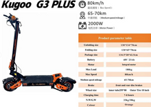 Load image into Gallery viewer, Kugoo G3 Plus Electric Scooter 52V 23Ah 2400W 2025 NEW Version
