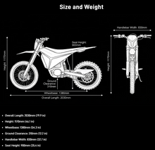 Load image into Gallery viewer, Y-VOLT Surge V Electric Dirt Bike – 35 kW Peak, 97.2V 45Ah
