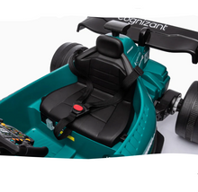 Load image into Gallery viewer, Aston Martin F1 Team 12v Go Kart V2 Age 3-8 Years
