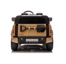 Load image into Gallery viewer, Land Rover Defender Licensed Ride On Car 12V - Champagne Kids Age 3-5 Years
