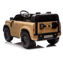 Load image into Gallery viewer, Land Rover Defender Licensed Ride On Car 12V - Champagne Kids Age 3-5 Years
