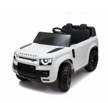 Load image into Gallery viewer, Land Rover Defender Licensed Ride On Car 12V - White Age 3+
