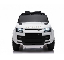 Load image into Gallery viewer, Land Rover Defender Licensed Ride On Car 12V - White Age 3+
