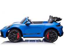 Load image into Gallery viewer, Porsche 911 Ride On 24V 4M Blue Kids Age 3-8 years
