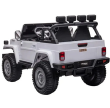 Load image into Gallery viewer, Toyota Land Cruiser 24V Kids Ride-On Car – White, 2-Seater Kids Age 2-5Years
