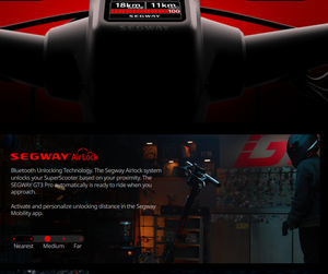Ninebot GT3 Pro Segway – 3rd Gen 2025 Ekickscooter