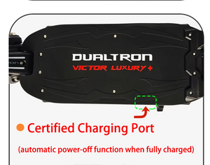 DUALTRON VICTOR LUXURY PLUS ELECTRIC SCOOTER 60V 35Ah LG 1700W Dual MOTOR