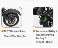 Load image into Gallery viewer, DUALTRON VICTOR LUXURY PLUS ELECTRIC SCOOTER 60V 35Ah LG 1700W Dual MOTOR
