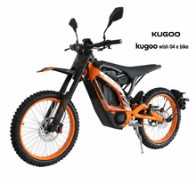 Load image into Gallery viewer, New 2026 Kugoo Wish 04 Electric Bike 60V 36Ah 3700W
