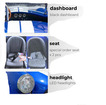 Load image into Gallery viewer, Classic mini Electric Cobra Car 2000W
