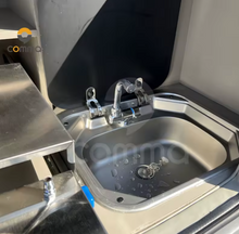 Load image into Gallery viewer, Mini RV Teardrop Adventure Trailer – Bathroom-Equipped Caravan for Weekend Getaways
