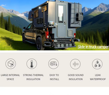 Load image into Gallery viewer, Black Stone 4x4 Slide-In Truck Camper – Built for UAE Outdoor Adventures
