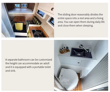 Load image into Gallery viewer, Black Stone 4x4 Slide-In Truck Camper – Built for UAE Outdoor Adventures
