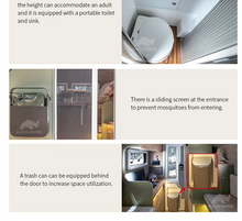 Load image into Gallery viewer, Black Stone 4x4 Slide-In Truck Camper – Built for UAE Outdoor Adventures
