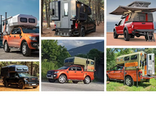 Load image into Gallery viewer, Black Stone 4x4 Slide-In Truck Camper – Built for UAE Outdoor Adventures
