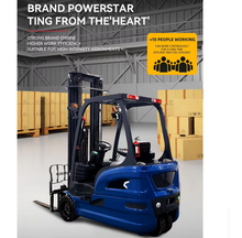 Load image into Gallery viewer, Professional Electric Forklift Stacker – 4.5Ton Narrow Aisle 3-Way Reach Truck (FK-30) Max Lift Height 6000mm
