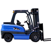 Load image into Gallery viewer, High Efficiency Industrial Electric Forklift 2-4 Ton CE Farm Battery Forklift 4 Wheel Forklift
