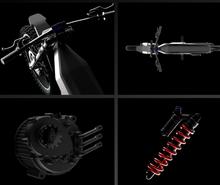 Load image into Gallery viewer, Begode Extreme Wheel ES Electric Off Road Bike- App Control 100V 40Ah 4500W  Motor Power
