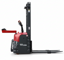 Load image into Gallery viewer, Electric Stacker Machine Wide Pallet Power Stacker 1-2 Ton Lift Height 3m-5m
