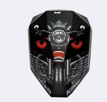 Load image into Gallery viewer, Iron Man Crown LED Display Smart Backpack – Ultimate Rider Visibility &amp; Style

