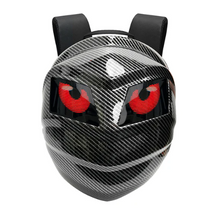 Load image into Gallery viewer, Iron Man Crown LED Display Smart Backpack – Ultimate Rider Visibility &amp; Style
