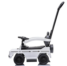 Load image into Gallery viewer, Mercedes G-Wagon 3-in-1 Push Ride-On Car (18 Months+) – White
