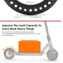 Load image into Gallery viewer, M365 honeycomb tires Scooter Tires 8.5In Tire Front Rear Tire
