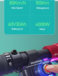 ROVORON KULLTER LUXURY 60v 30Ah LG 4000W
