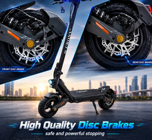 Load image into Gallery viewer, NEW GT Stylish Electric Scooter, 2000W Motor, 48V 18.5Ah Battery
