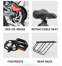 Load image into Gallery viewer, K20 Plus Off-Road Fat Tyre Electric Bicycle 48V 10Ah 1000W
