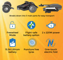 Load image into Gallery viewer, Whizzi X Balance Smart Electric Wheelchair

