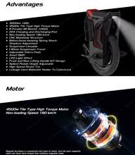 Load image into Gallery viewer, Begode ET Max 168V 3000Wh 4000W Electric Unicycle
