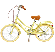 Load image into Gallery viewer, 20-Inch Vintage Cruiser Bike for Kids | Pink | Ages 7–12 Years
