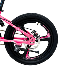 Load image into Gallery viewer, 20-Inch Kids Bike TDA-20 | Pink | Disc Brakes | Ages 7–11 Years
