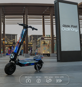 L6 Pro Dual Motor E Scooter 60V 40Ah 3000W -2025 new version